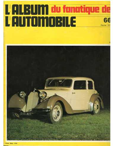 Album du Fanatique automobile N°66 - Dossier Minerva | Album Fanatique N°66 |