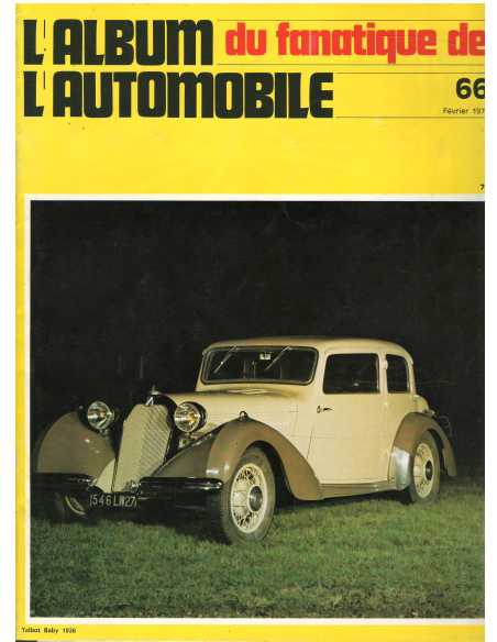 Album du Fanatique automobile N°66 - Dossier Minerva | Album Fanatique N°66 |