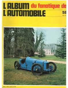 Album du Fanatique automobile N°58 - Dossier 6 et 8 cylindres Renault | Album Fanatique N°58 |