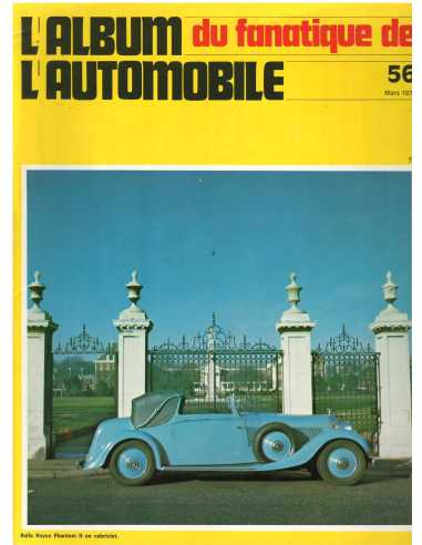 Album du Fanatique automobile N°56 - Dossier Peugeot 201 | Album Fanatique N°56 |