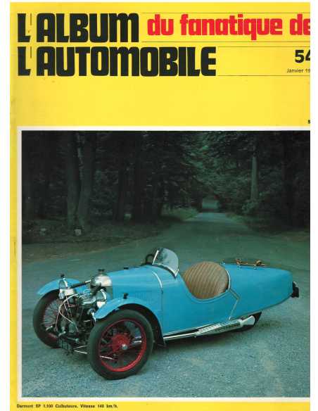 Album du Fanatique automobile N°54 - Dossier Citroën Les Premières "Traction" Avant | Album Fanatique N°54 |