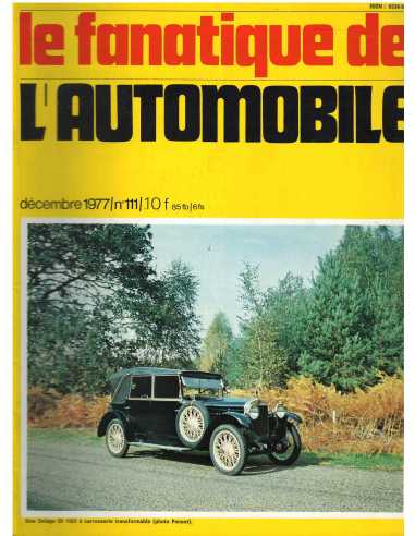 Album du Fanatique automobile N°111 - Dossier Senechal (4°partie) | Album Fanatique N°111 |