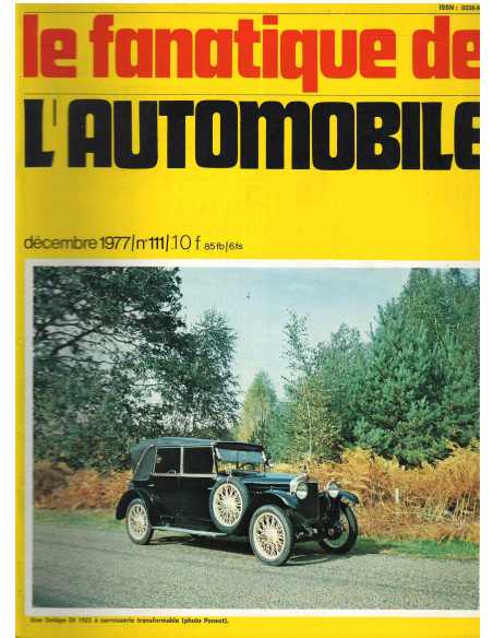 Album du Fanatique automobile N°111 - Dossier Senechal (4°partie) | Album Fanatique N°111 |