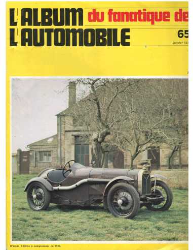 Album du Fanatique automobile N°65 - Dossier Minerva | Album Fanatique N°65 |