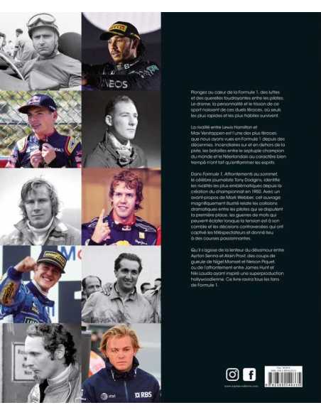 Formule 1, affrontements au sommet De Tony Dodgins Ed. Sophia | 9782385140335 |