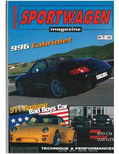 Sportwagen Magazine Porsche N°43 Dossier : 911 Anzianos / 996 Cabriolet | Sportwagen 43 |