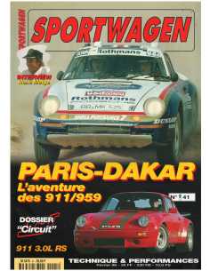 Sportwagen Magazine Porsche N°41 Dossier : Découverte Circuit / 911-959 du désert | Sportwagen 41 |
