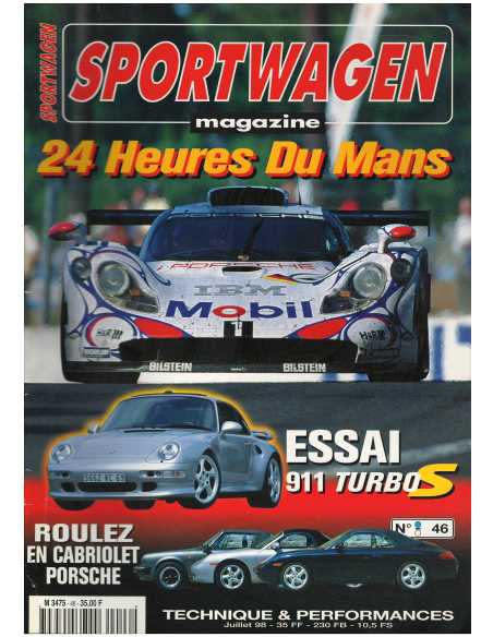 Sportwagen Magazine Porsche N°46 Dossier : 911 Turbo S | Sportwagen 46 |