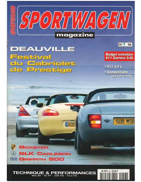 Sportwagen Magazine Porsche N°56 Dossier : Championnat France FFSA | Sportwagen 56 |