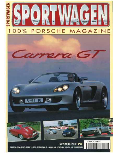 Sportwagen Magazine Porsche N°70 Dossier : 25 ans de la 924 | Sportwagen 70 |
