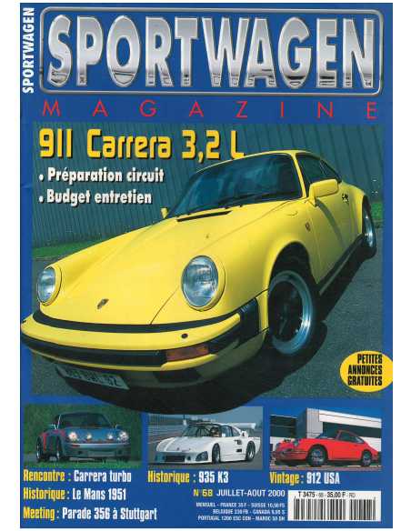 Sportwagen Magazine Porsche N°68 Dossier : 935 K3 | Sportwagen 68 |
