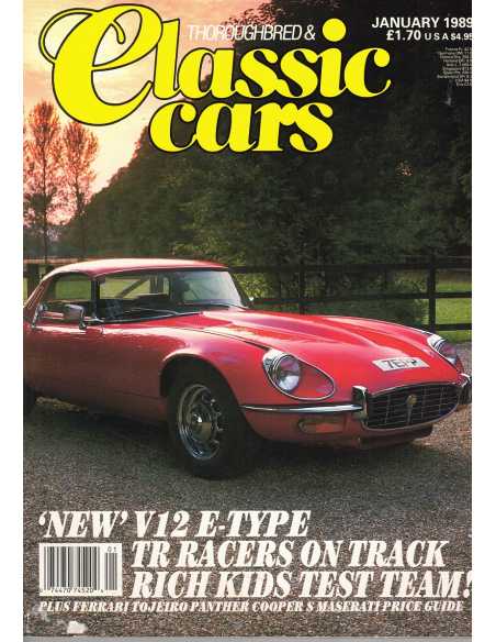 Thoroughbred & Classic Cars January 1989 | Thoroughbred & Classic Cars Décembre 1988 |