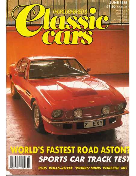 Thoroughbred & Classic Cars June1989 | Thoroughbred & Classic Cars June 1988 |