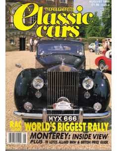 Thoroughbred & Classic Cars August 1989 | Thoroughbred & Classic Cars August 1988 |