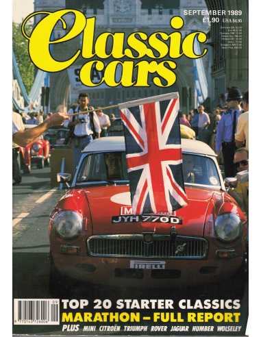 Thoroughbred & Classic Cars September 1989 | Thoroughbred & Classic Cars September 1988 |