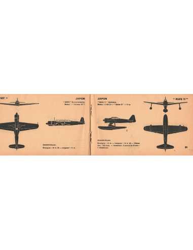 FASCICULE N°1 AVIONS ALLIES ET ENNEMIS - RUSSIE JAPON ALLEMAGNE ITALIE | Avions Alliés et Ennemis " Russie Japon Allemagne It...