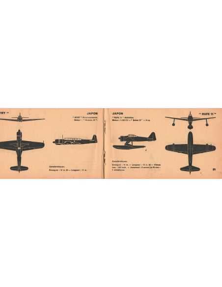 FASCICULE N°1 AVIONS ALLIES ET ENNEMIS - RUSSIE JAPON ALLEMAGNE ITALIE | Avions Alliés et Ennemis " Russie Japon Allemagne It...