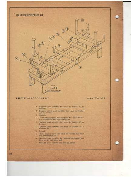 Fiche Technique Peugeot 304 S : Berline / Coupé / Cabriolet | Fiche 304S |
