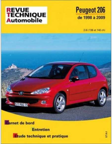 REVUE TECHNIQUE PEUGEOT 206 S16 (1999 à 2006) - RTA 426 | 9791028307929 |