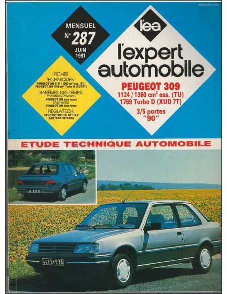 Etude Technique Peugeot 309 Essence et Diesel (Millésime 1990) | LEA287 |