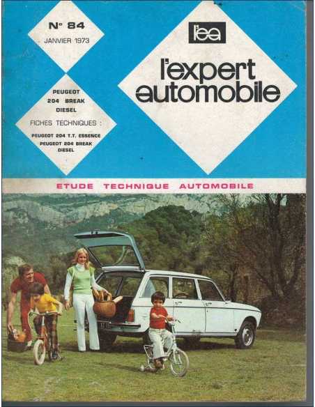 Etude Technique Peugeot 204 Break Diesel LEA 84 | LEA84 |