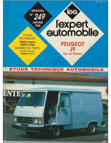Etude Technique Automobile Peugeot J9 Essence et Diesel - 1988 | LEA249 |