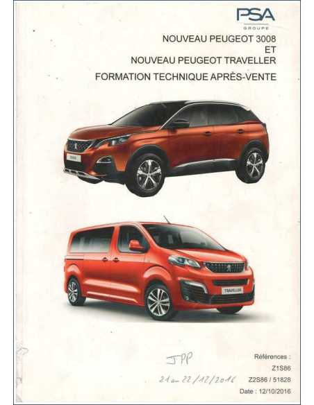 Peugeot 3008 / Traveller - Formation technique PSA Ref Z1S86 | Peugeot 3008 PSA² |