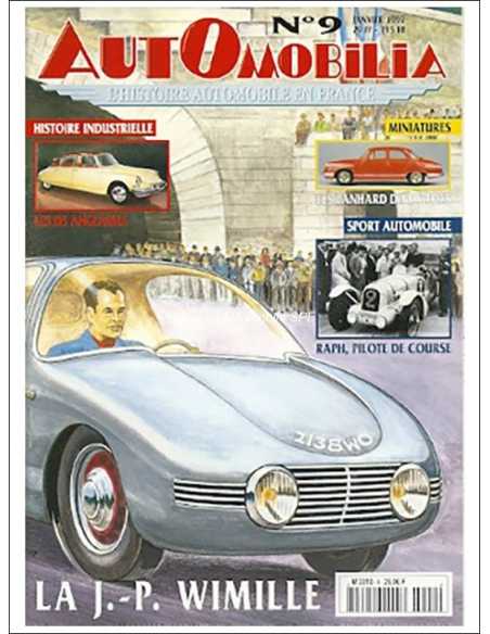 Magazine AUTOMOBILIA N°9 Janvier 1997 Dossier : La JP Wimille 1946-1950 | AUTOMOBILIA N°09 |