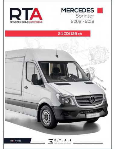 REVUE TECHNIQUE MERCEDES SPRINTER (2009 à 2018) - RTA 861 | 9791028308506 |