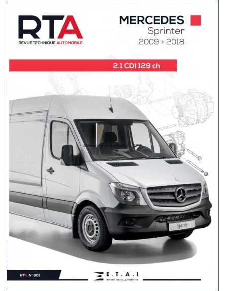 REVUE TECHNIQUE MERCEDES SPRINTER (2009 à 2018) - RTA 861 | 9791028308506 |