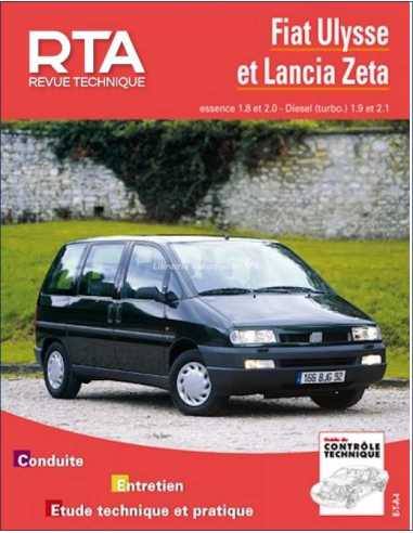 Revue Technique FIAT ULYSSE et LANCIA ZETA I (1995 à 2002) - RTA 855 | 9782726882917 |