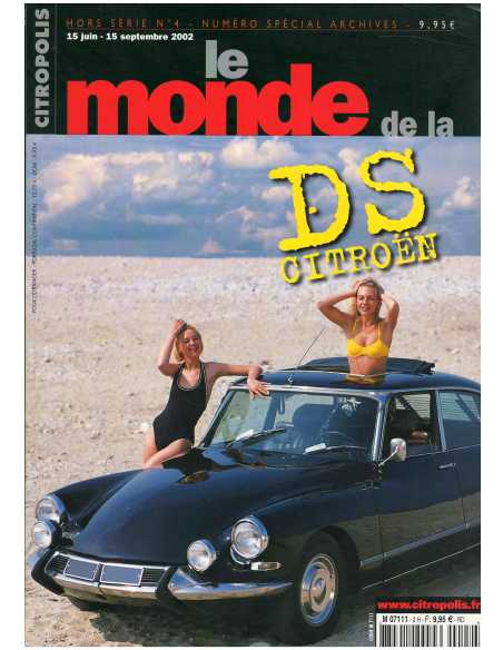Le Monde de la DS Citroën - CITROPOLIS Hors-série N°4 | CITROPOLIS N° HS4 |
