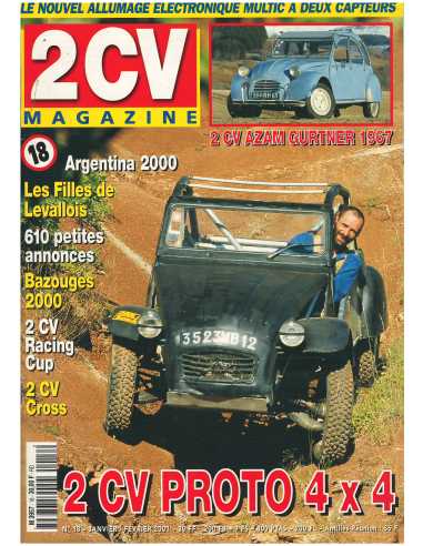 2 cv Magazine N°18 Dossier : 2 cv Proto 4x4 | 2cv Magazine N°18 |