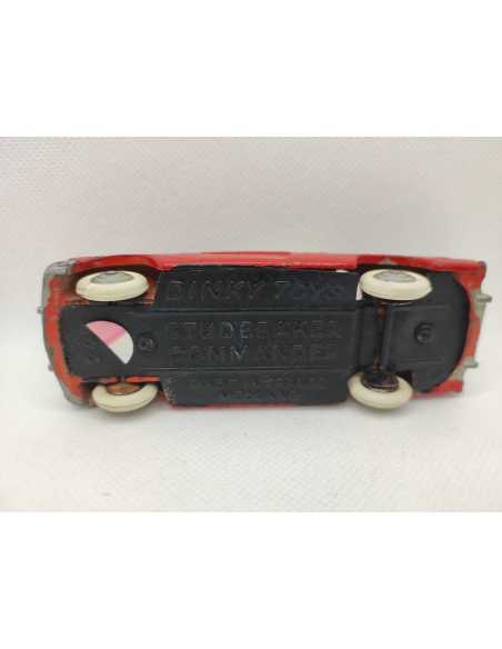 STUDEBAKER COMMANDER DINKY TOYS N° 24Y 1/43° | Studebaker Commander Rouge de 1955 |