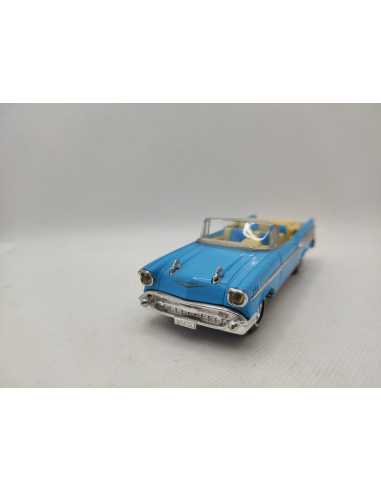 CHEVROLET BEL AIR SPORT COUPE N° DY27 1/43° | Chevrolet Bel Air Sport Coupé Bleu de 1957 |