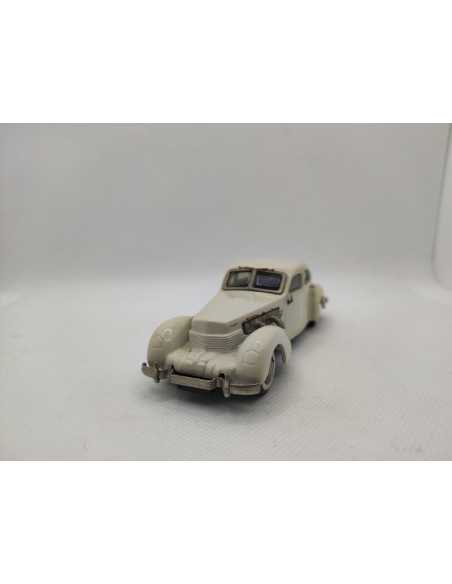 CORD 812 CUSTOM WESTERN MODELS N° 11022F 1/43° | Cord 812 Custom Blanc Cassé de 1937 |