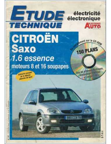 Revue Technique Electrique Citroen Saxo 1.6 essence 8 et 16 soupapes | AUTO VOLT 797 |