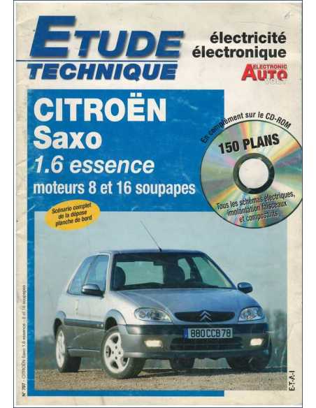 Revue Technique Electrique Citroen Saxo 1.6 essence 8 et 16 soupapes | AUTO VOLT 797 |