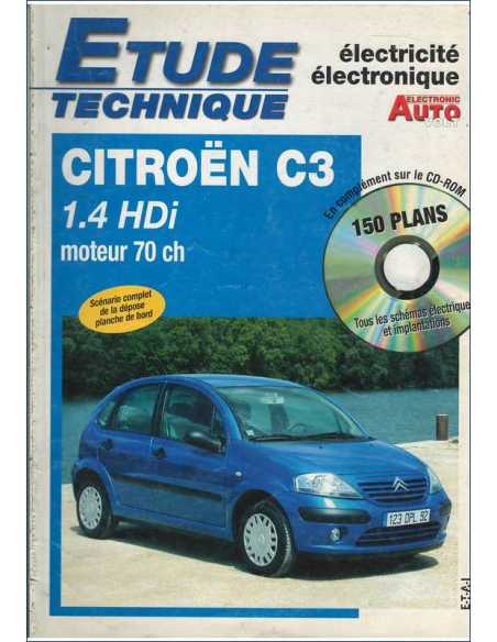 Revue Technique Electrique Citroen C3 1.4 HDi 70ch | AUTO VOLT 802 |