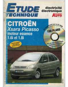Revue Technique Electrique Citroen Xsara Picasso Essence 1.6i et 1.8i | AUTO VOLT 788 |