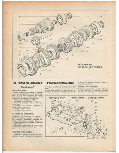 Brochure Technique Citroën GS | Brochure GS |