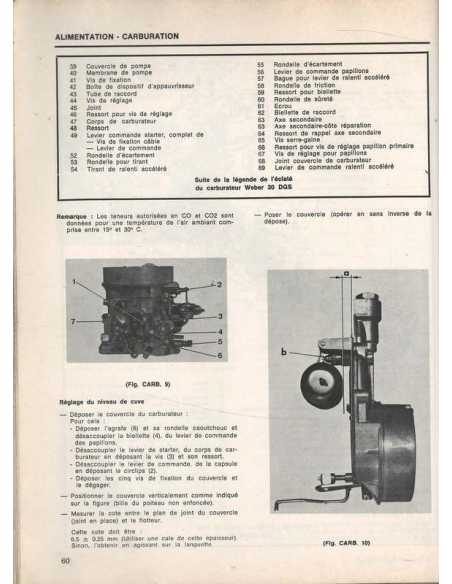 Etude Technique Automobile Citroën GS 1220 | LEA94 |