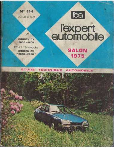 Etude Technique Automobile Citroën CX 2000/2200 | LEA 114 |