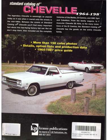 Standard Catalog of Chevelle 1964-1987 | 9780873495752 |