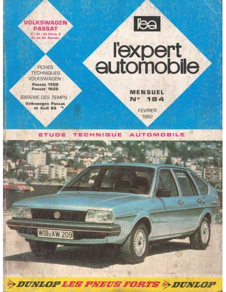 Etude Technique Automobile VOLKSWAGEN PASSAT 1982 | LEA 184 |