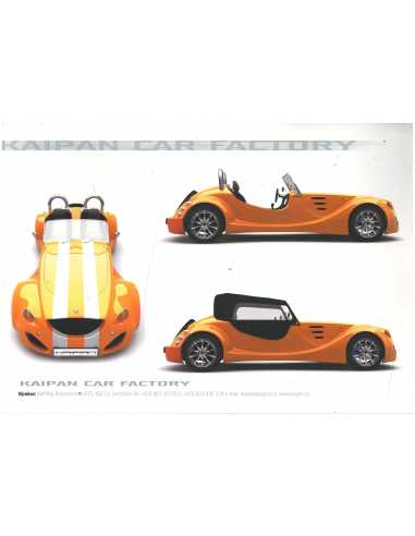 Dépliant Roadster KAIPAN 15 (Tchèque / Anglais) | KAIPAN 1 |