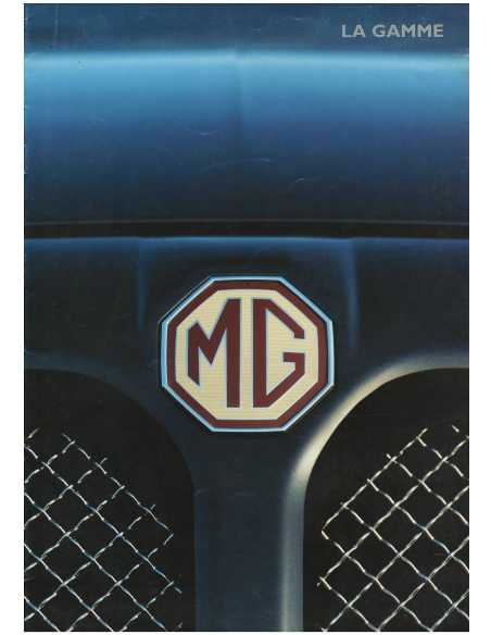 Catalogue Gamme MG (TF, ZT, ZT-T, ZS, et ZR) 2003 - Français | MG02 |