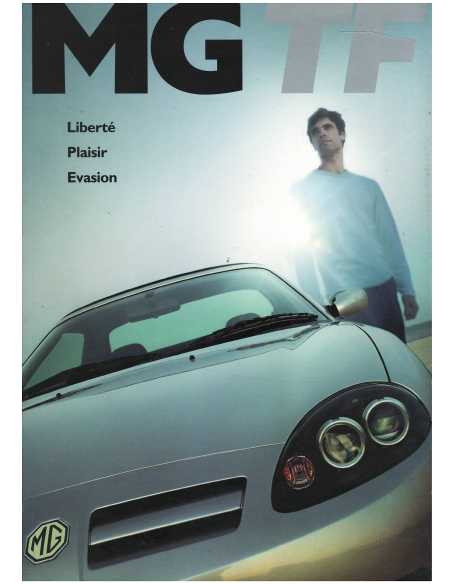 Brochure MGTF 2002 - 115, 135, 120 Stepspeed, et TF160 (Français) | MG06 |
