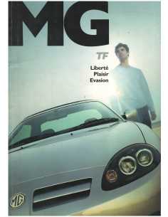 Brochure MGTF 2003 - 115, 135, 120 Stepspeed, et TF160 (Français) | MG07 |