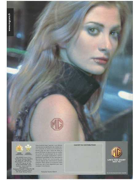Brochure MGTF 2003 - 115, 135, 120 Stepspeed, et TF160 (Français) | MG07 |